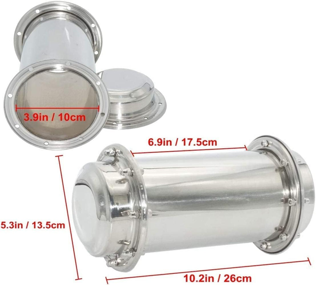 ZeitKapsel Anti-Korrosion wasserdichter 304 Edelstahl Kapsel Container langlebig für Enkelin zukünft