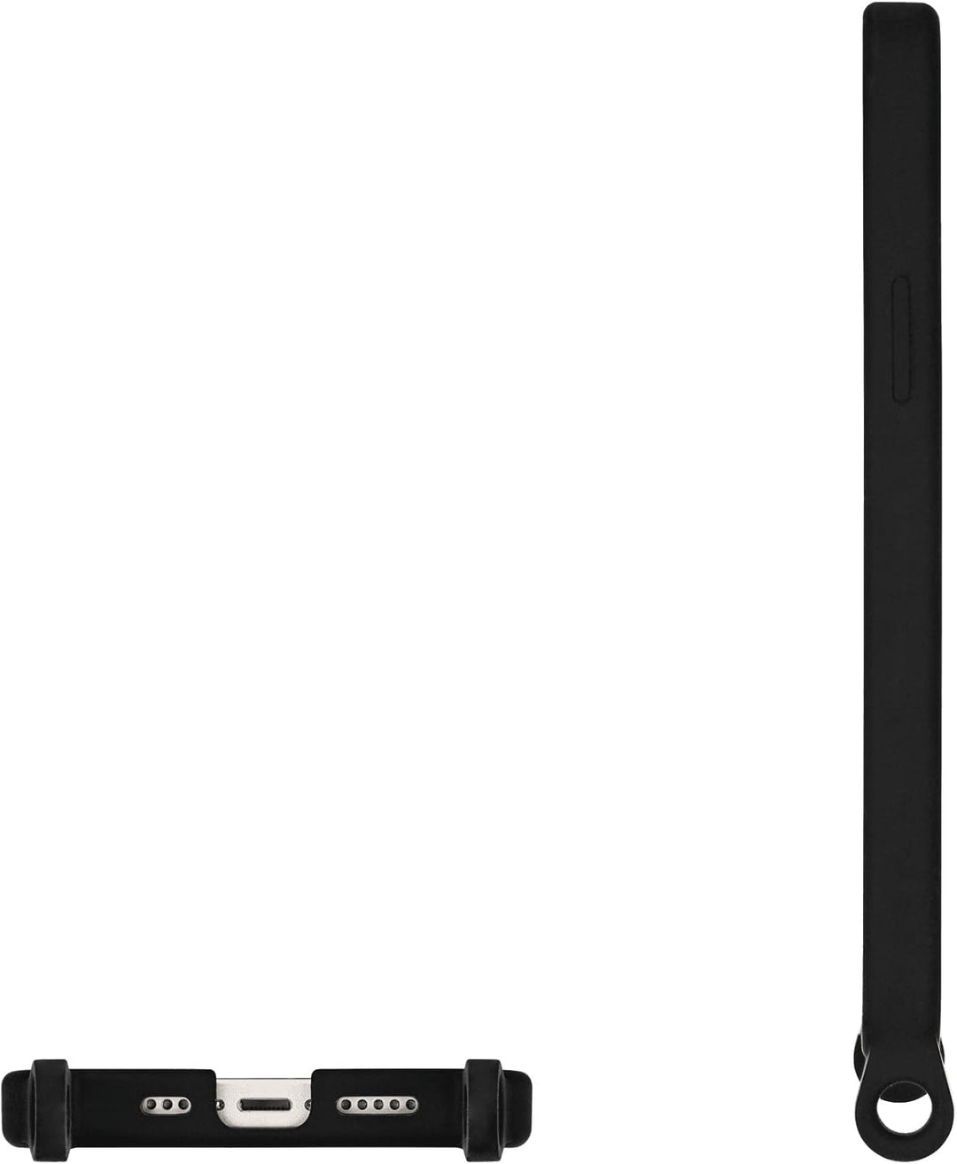 Artwizz HangOn Case kompatibel mit iPhone 12/12 PRO (6.1') - Elastische Schutzhülle aus Silikon als