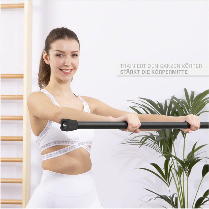 Sport-Tec Gewichtsstange, Hantelstange, Langhantel, Gewichtsstab, Aufbewahrungsständer J - 10 kg - s