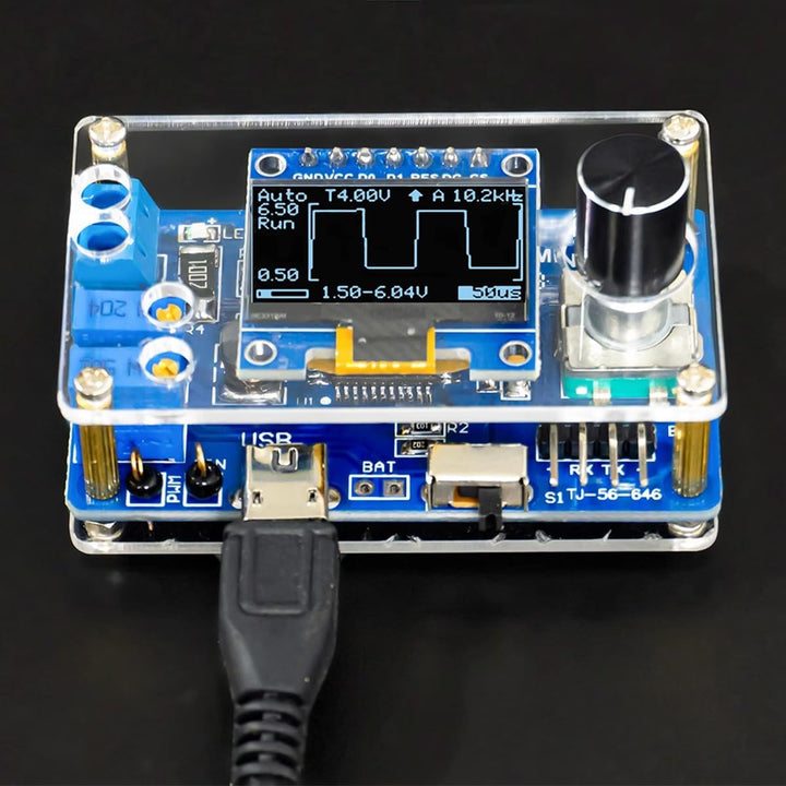 Stc8a8k DIY-Oszilloskop-Kit Mit 0,96-Zoll-LCD-Einkanal-Digitaloszilloskop Mit 30&Nbsp V/10&Nbsp kHz