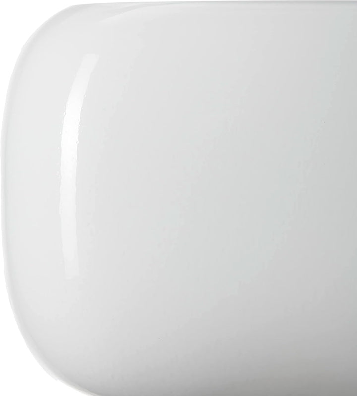 LEONARDO HOME Vase MILANO 13x18x14 cm weiss 041661, Glas Weiss 13x18x14 cm, Weiss 13x18x14 cm
