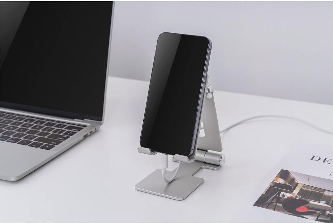 InLine® Aluminium Smartphone Halter universell bis 10"