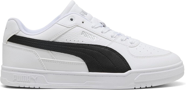 PUMA Unisex Caven IiiSneaker 36 EU Puma Weiss Puma Schwarz Puma Silber, 36 EU Puma Weiss Puma Schwar
