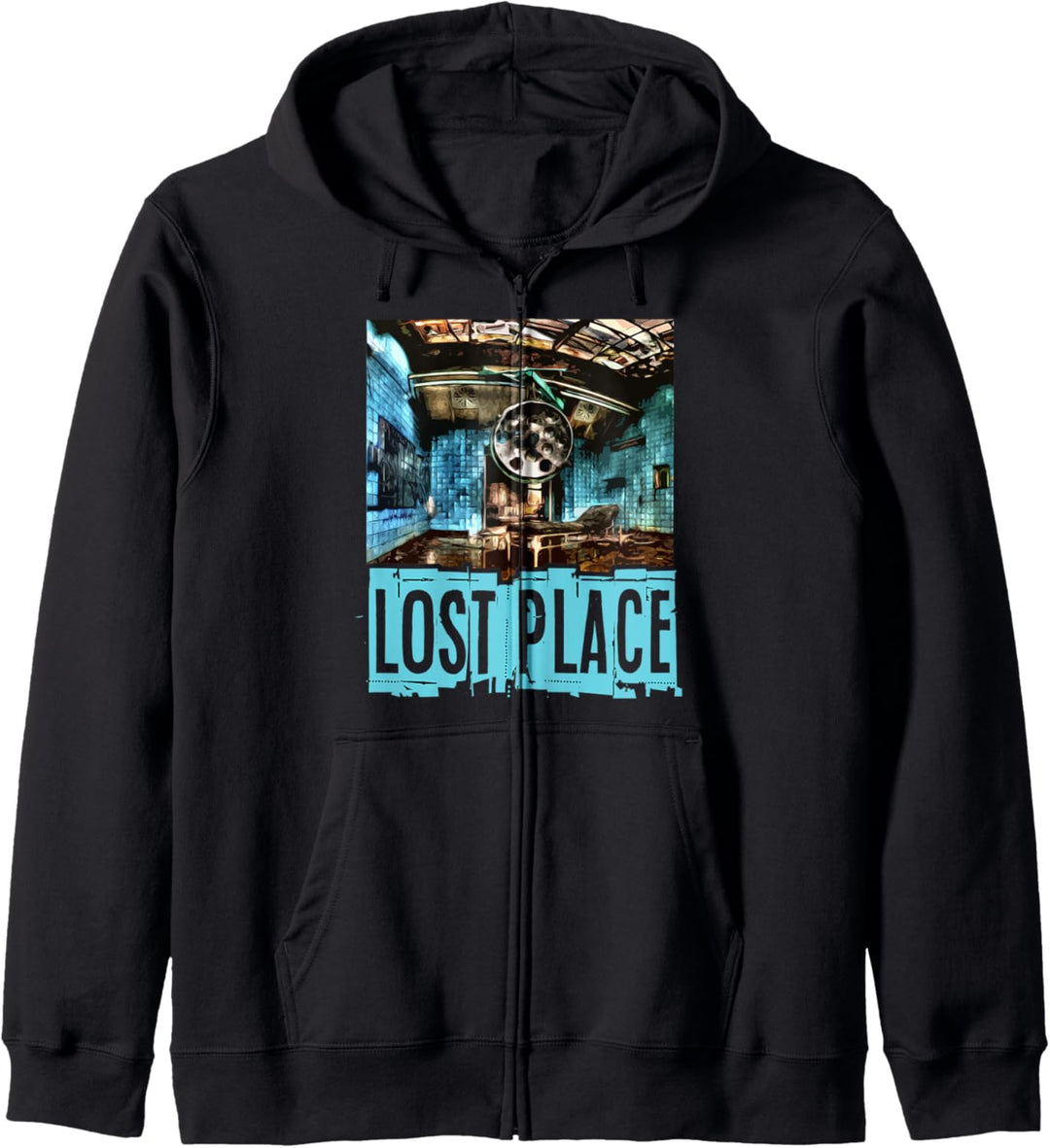 Lost Place Geschenk Faszination Kapuzenjacke