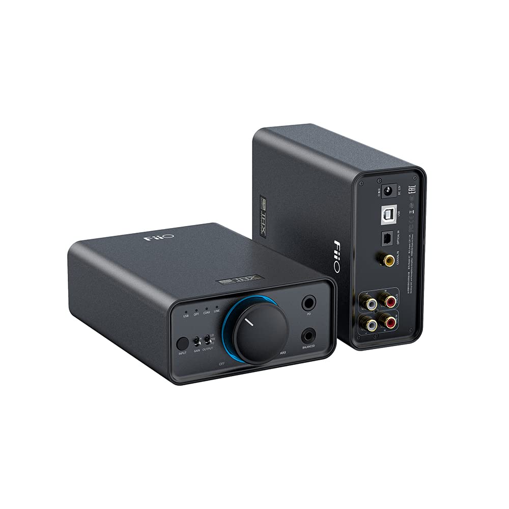 FiiO K7 Full Balanced HiFi DAC Kopfhörer-Verstärker AK4493S*2, XMOS XU208 PCM384kHz DSD256, USB/opti