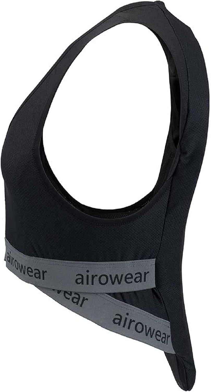Airowear 2022 Shadow Adult Back Protector SHADOWA - Black - Small, Regular, Small, Regular
