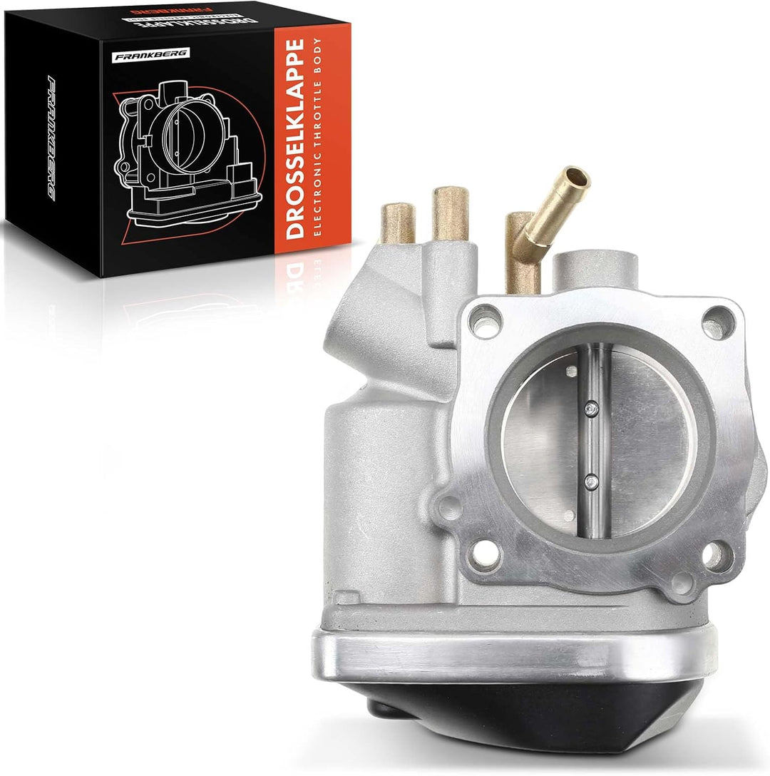Frankberg Drosselklappe Drosselklappenstutzen Kompatibel mit A3 Altea Leon Toledo Octavia Caddy Golf