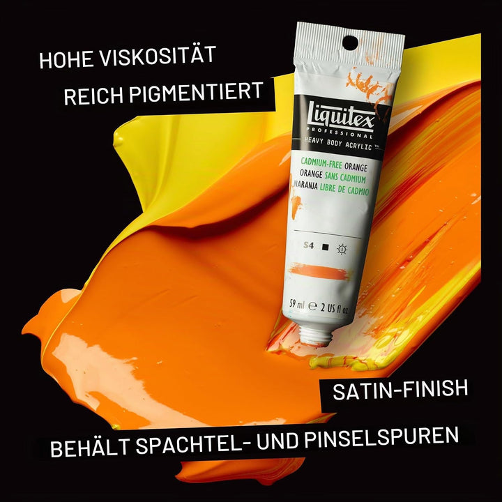 Liquitex Heavy Body Acrylfarbe Lebendige Farben Set 6 x 22ml 22 ml (6er Pack) 6 Farben Set A 22ml -