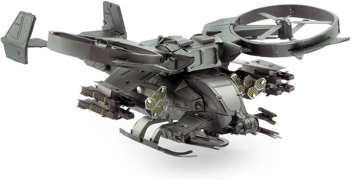 Fascinations ICX253 Metal Earth Metallbausätze - Avatar 2 Kampfflugzeug Scorpion Gunship, lasergesch
