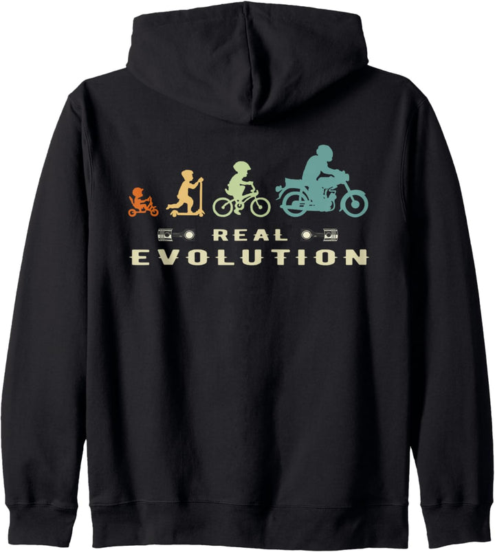 Motorrad Evolution Moped Zubehör ddr Fahrzeuge Kapuzenjacke