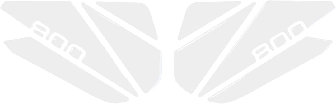 BIKE-label Seitentank Pad Transparent kompatibel für Kawasaki Z800-800161