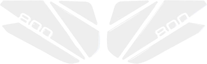 BIKE-label Seitentank Pad Transparent kompatibel für Kawasaki Z800-800161