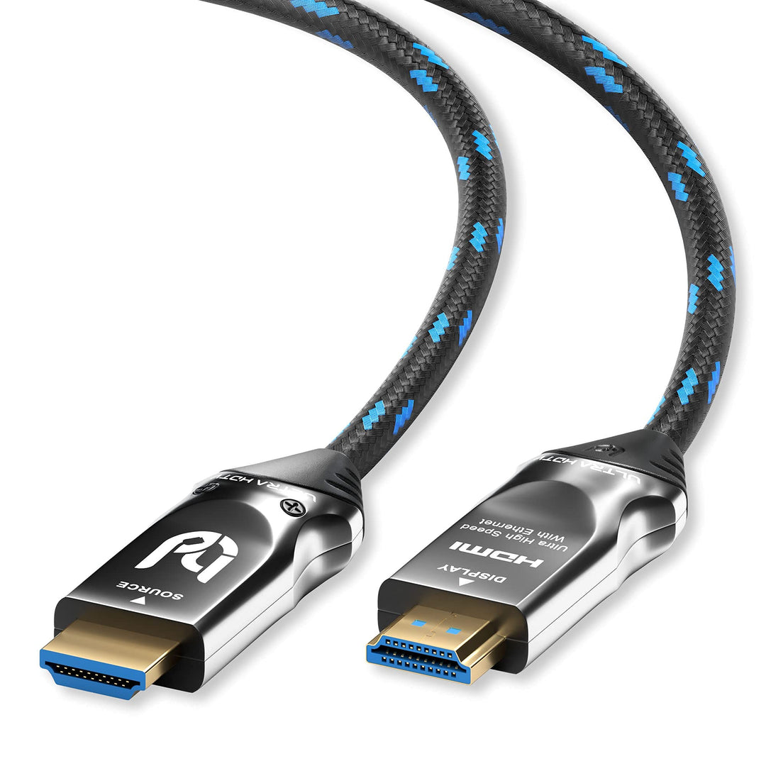 Ultra HDTV 8K HDMI-Kabel - 30m, Glasfaser, Ultra High Speed HDMI 2.1 (48 Gbps), 8K@60Hz & 4K@120Hz -