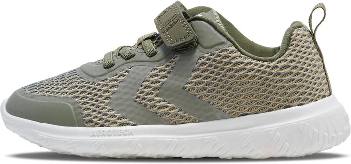 Hummel Unisex Kinder Actus Recycled Jr Sneaker, Deep Lichen Green, 34 EU
