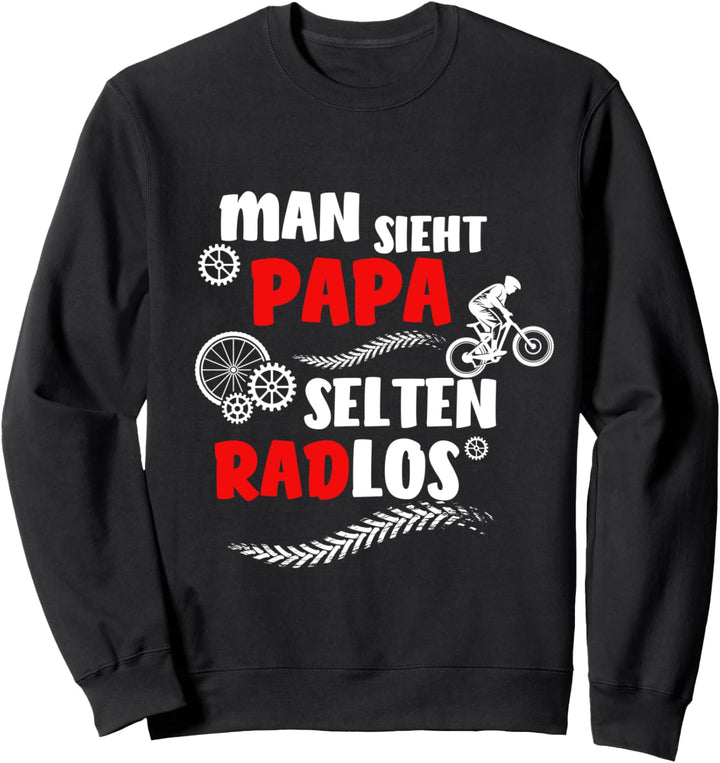 Geschenkidee Radfahrer Herren Papas Opa Bike Rad eBike Sweatshirt