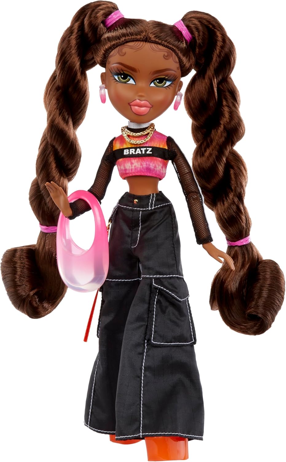 Bratz Alwayz Bratz Modepuppe - Sasha - mit 10 Accessoires und Poster - Kinderspielzeug - Geeignet ab