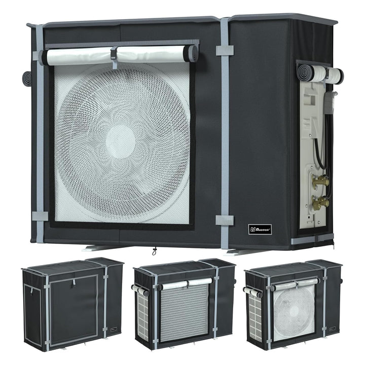 Schutzhülle für Klimaanlagen im Freien, wasserdicht, Ausseneinheit, HVAC Polyester, 420D Oxford, UV-