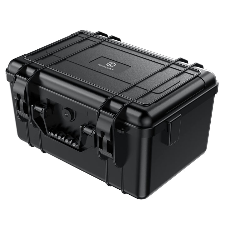 GRAUGEAR | Schutzkoffer für Festplatten | 3,5“ & 2,5“ & M.2 HDD/SSDs | Festplatten-Koffer bis zu 19