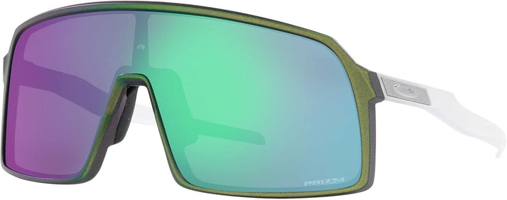 Oakley Herren Oo9406 Sutro Sonnenbrille, Matt-silber-grün Colorshift/Prizm Road Jade