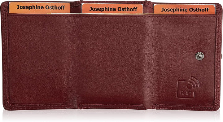 Josephine Osthoff Geldbörse Damen Portemonnaie klein KleinGeldbörse Herren Slim Münzbörse Geldbeutel