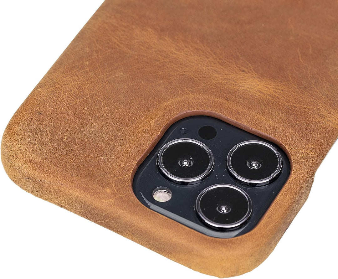 Solo Pelle Lederhülle für das iPhone 13 Pro Max in 6.7 Zoll Princeton Case Leder Hülle Ledertasche B