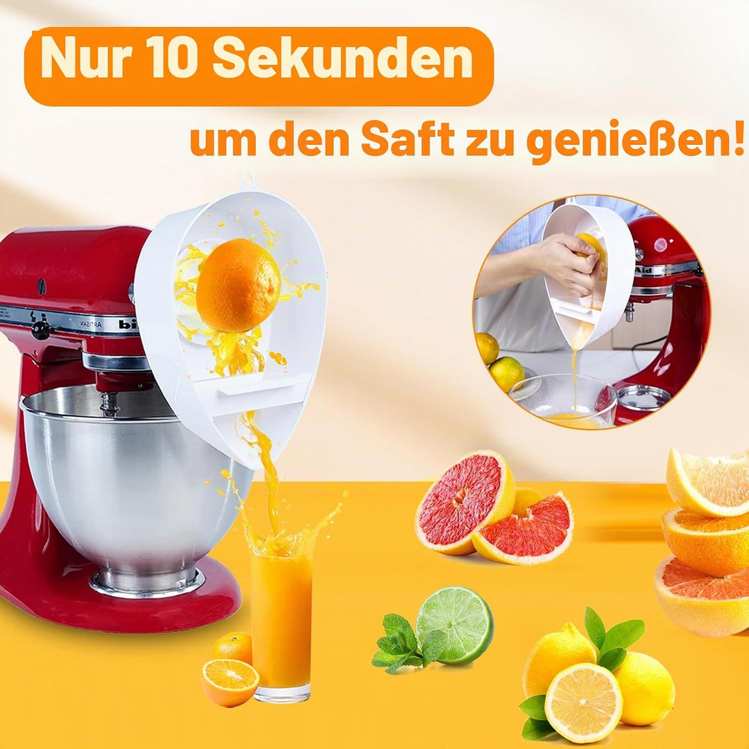 Entsafteraufsatz für Kitchen Aid Standmixer, Zitrusfruchtentsafteraufsatz für Kitchen Aid Mixeraufsä