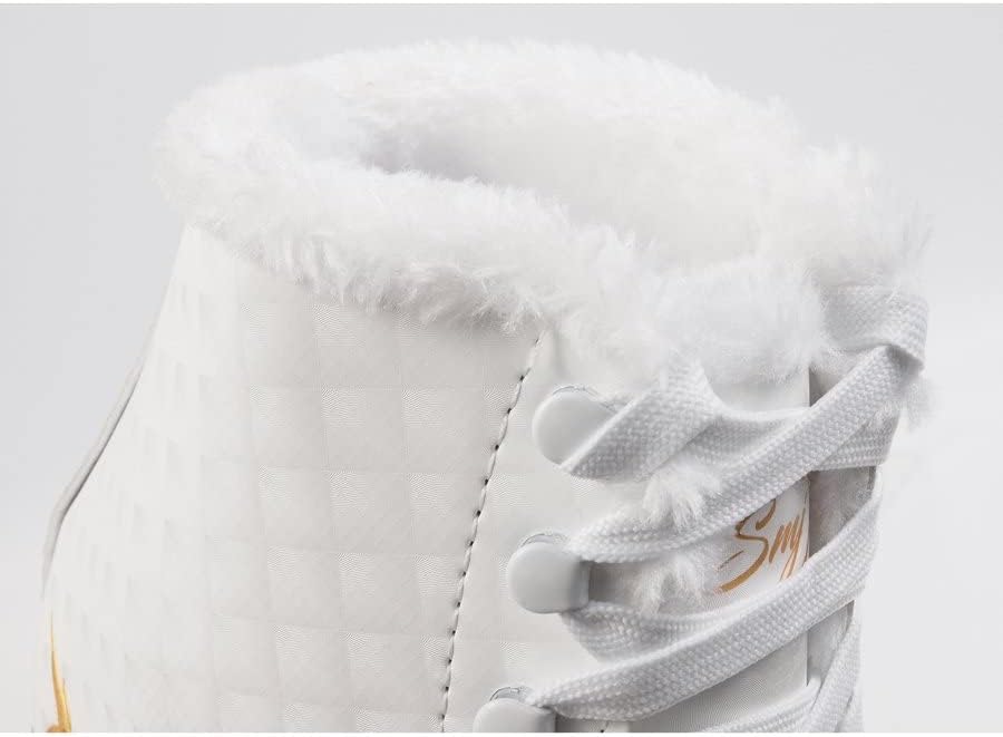 MADIVO SMJ Exclusive Damen Schlittschuhe Eiskunstlauf Eislaufschuhe Klassische Eislauf Schwarz | Grö