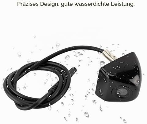 KIMISS 170 Grad Winkel Universalauto, das wasserdichte Kamera hintere Ansicht Blindzone Rückfahrkame