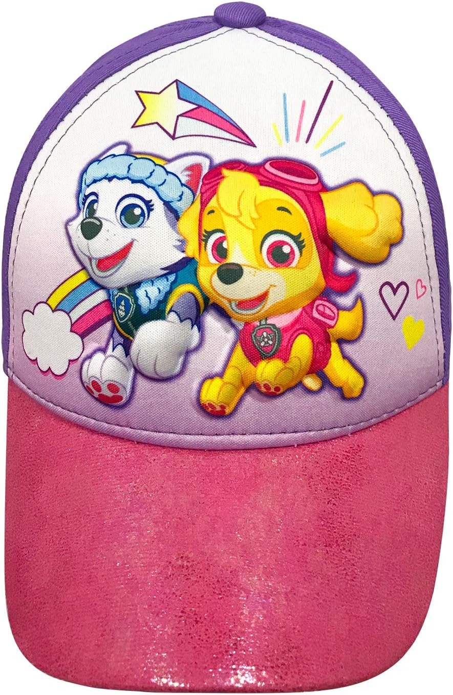 Nickelodeon Girls' Paw Patrol Cotton Baseball Cap Hat - Toddler 2-5 [6014]