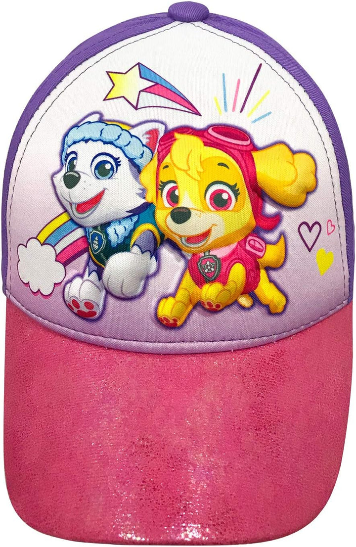 Nickelodeon Girls' Paw Patrol Cotton Baseball Cap Hat - Toddler 2-5 [6014]