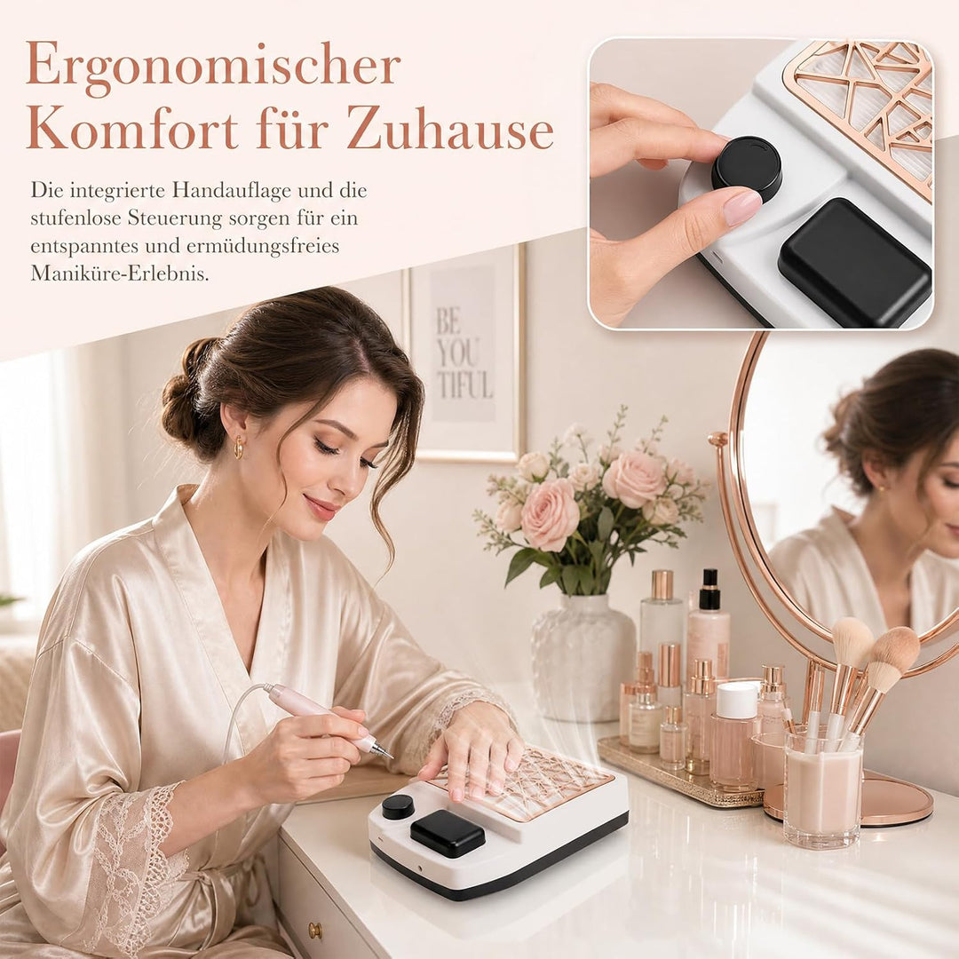 Staubabsaugung Für Nägel - Nagelstaubsauger mit Filter, Nagelstaub-Sammelmaschine, professioneller N