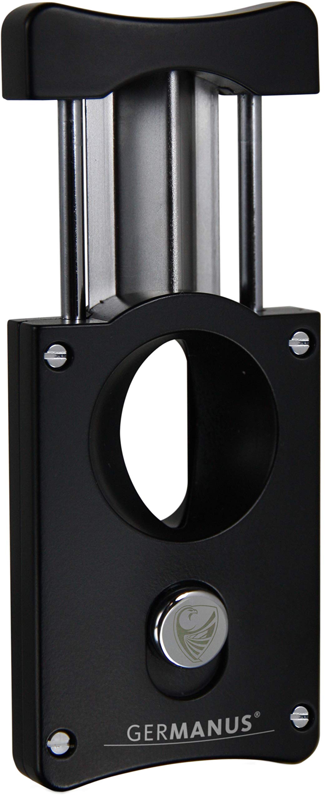 GERMANUS Zigarrenschneider V-Cutter mit V-Ausschnitt V-Cut, Schwarz