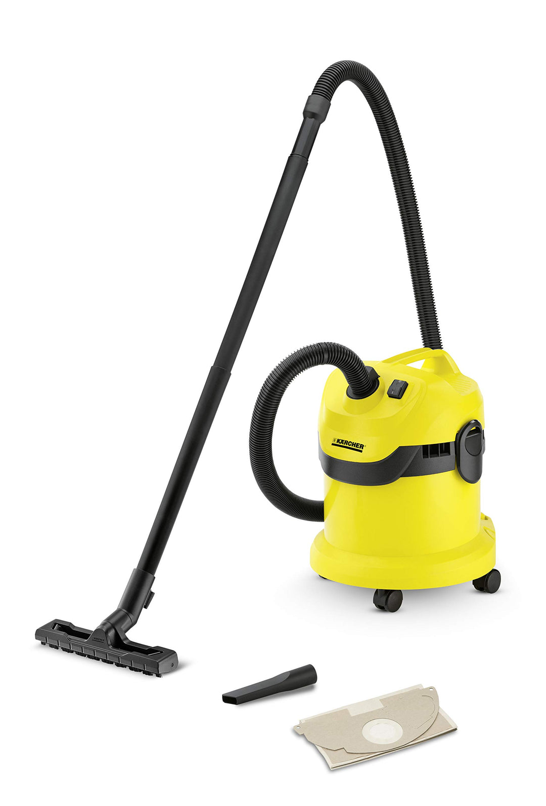 Kärcher Nass-/Trockensauger WD 2 (Tatsächliche Saugleistung: 1000 W, Behältergrösse: 12 Liter, Zubeh