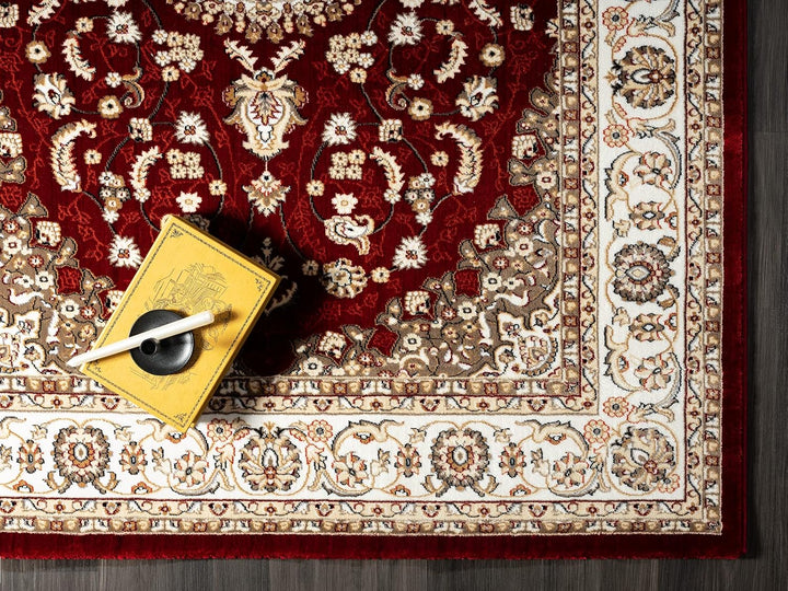 the carpet Elegant orientalischer Teppich Wohnzimmer, weicher & pflegeleichter Kurzflor Wohnzimmerte