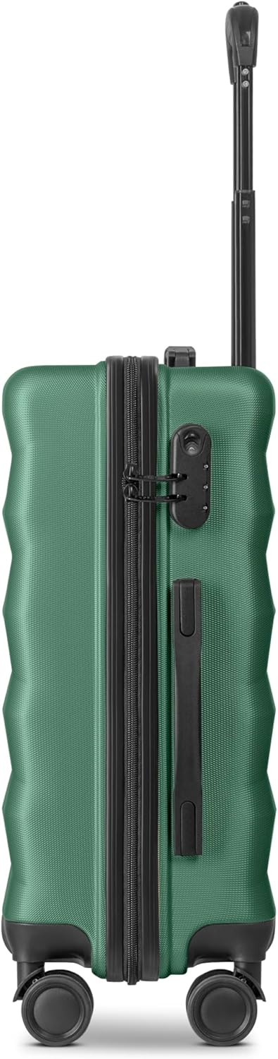 Smartbox Hartschalen Kabinen-Koffer für Damen &amp; Herren | Kleiner Trolley 38 x 22 x 55 cm aus hochwer