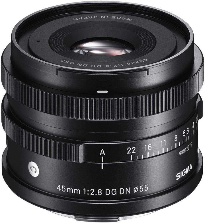Sigma 45mm F2.8 DG DN | Moderne C019 | Sony E-Mount | Vollformat/Grossformat nur spiegellos Für Sony