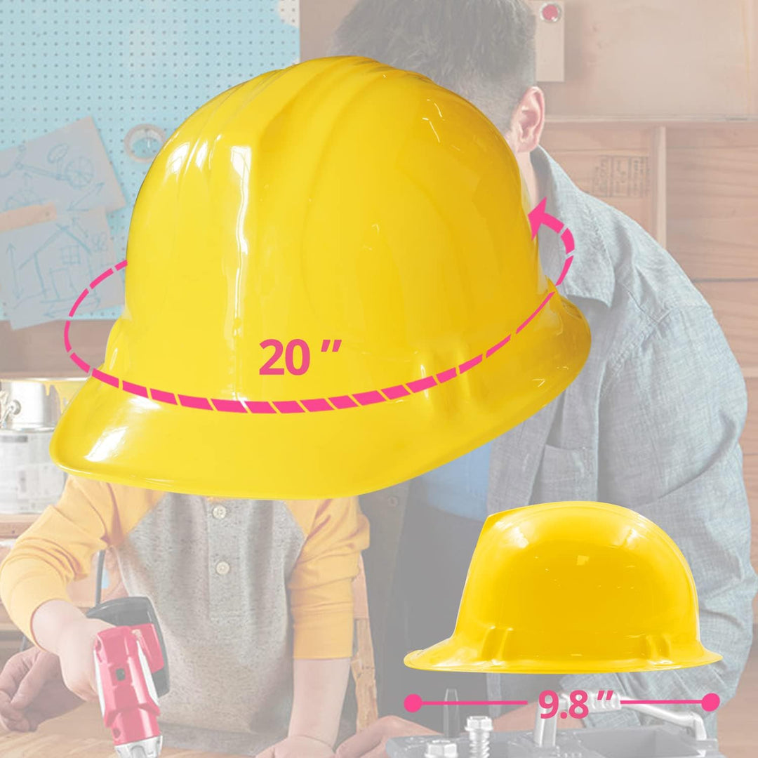 Novelty Place Construction Partyhüte - Verkleide weiche Hüte für Kinder und Erwachsene (12 Stück) 12