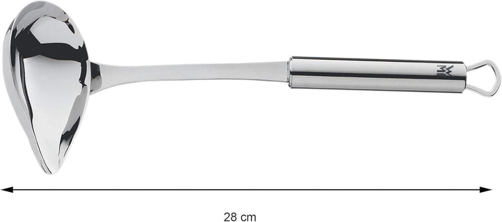WMF Profi Plus Küchenhelfer Set 6-teilig, Hängeleiste mit 5 Helfer, Schöpflöffel, Schaumlöffel & Pro