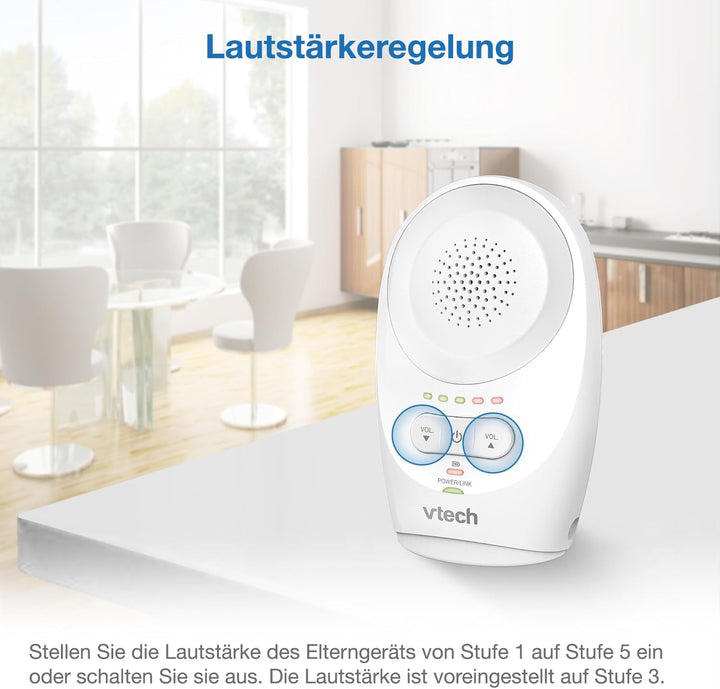 VTech 80-001657 Babyphone Classic BM1120, 1 Unité (Lot de 1)