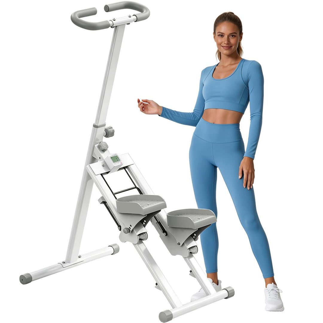 Stepper für Zuhause Gym,Steppers Faltbare Tragbares Pedal,Treppensteiger Crosstrainer,Heimtraining,