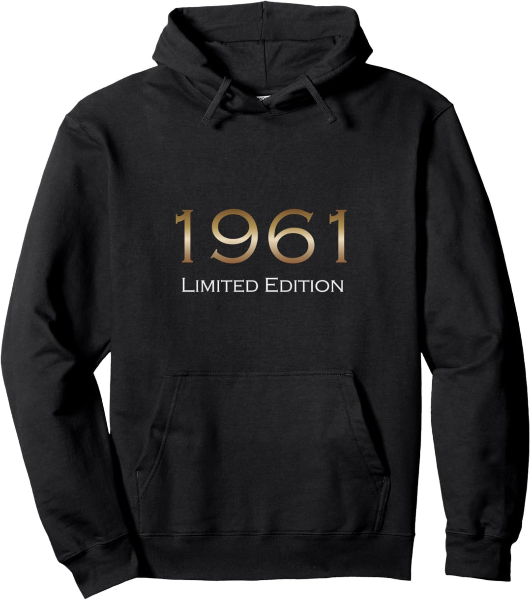 1961 Limited Edition,60. Geburtstag Geschenk, Mann, Frau Pullover Hoodie