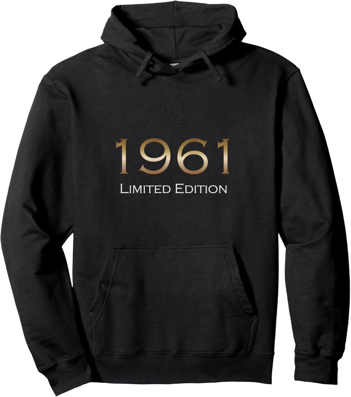 1961 Limited Edition,60. Geburtstag Geschenk, Mann, Frau Pullover Hoodie