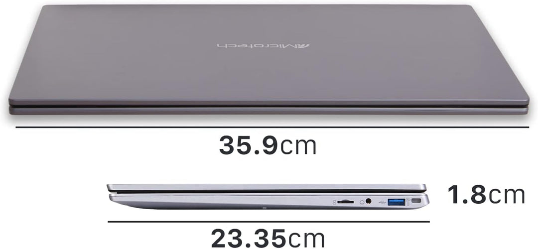 Microtech, Modell CB15A/1TBW1AV, CoreBook i5-1035G11, 16 GB - 512 GB SSD, 15,6-Zoll-Display und Wind