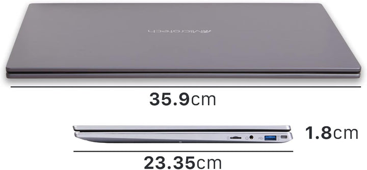 Microtech CoreBook CB15SH3A Notebook, Windows 11 Home, AMD Ryzen 3-3200U, RAM 8+ GB, SSD 512 GB, Rad
