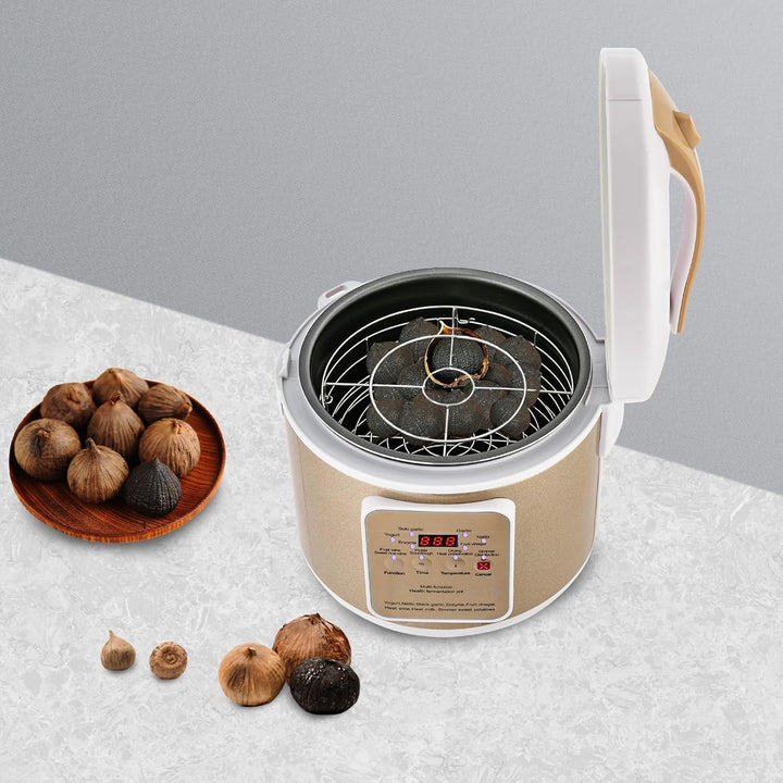 Joghurtbereiter,6L Joghurt Maschine,Knoblauch Fermenter,Türschnallen-Design,Ausschalt-Speicherfunkti