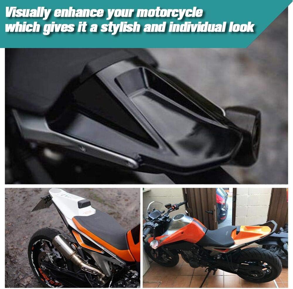 LoraBaber Motorrad für Duke790 Kunststoff Beifahrersitz Verkleidung Abdeckung Motorhaube Heckabdecku