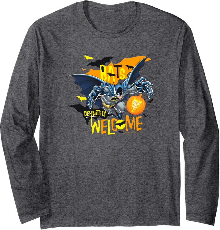 Batman Bats Welcome Langarmshirt