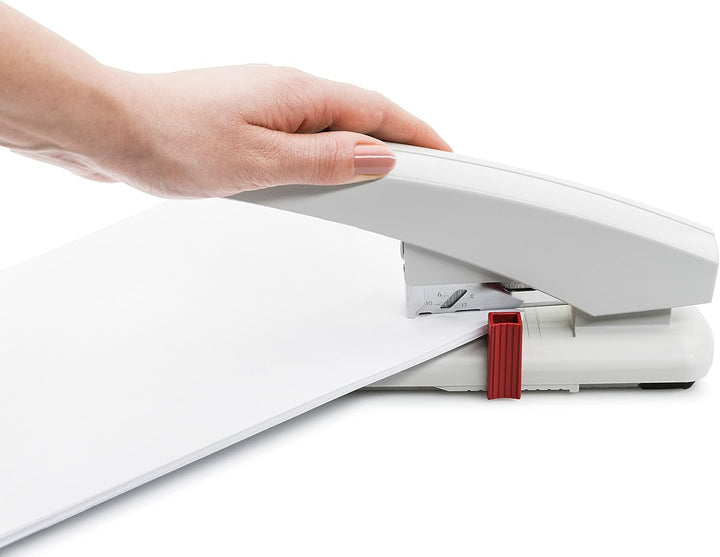 Novus B 40 Blockheftgerät (Bürotacker mit variabler Einlegetiefe bis 55 mm, 100 Blatt, Antiblockiers