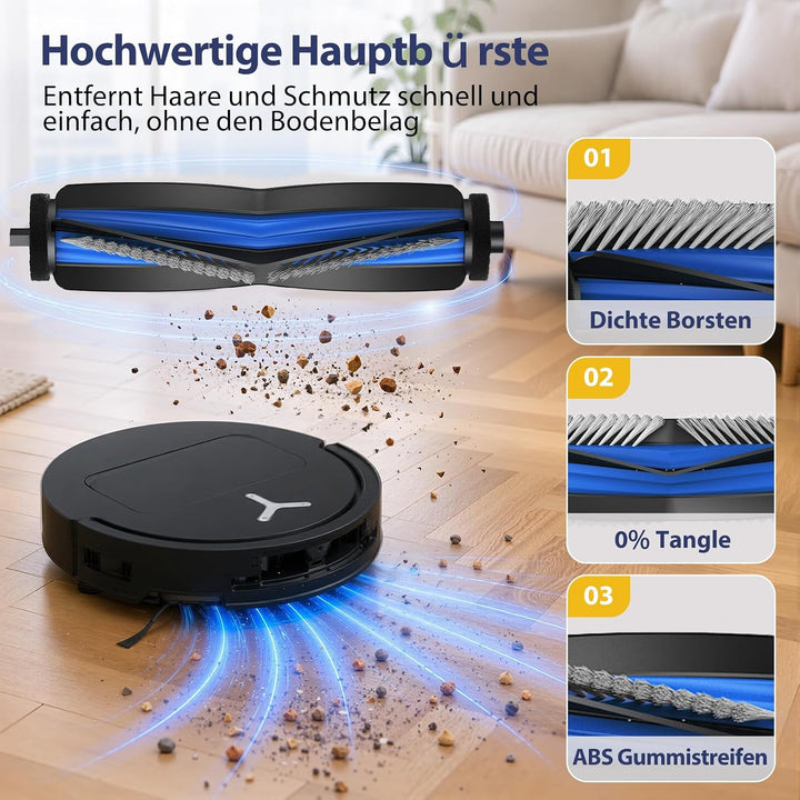 25 Stück T50 Zubehörset für ECOVACS DEEBOT T50 Pro Omni Gen2/T50 Pro Omni/T50 Omni/T50 Omni Gen2 Sau