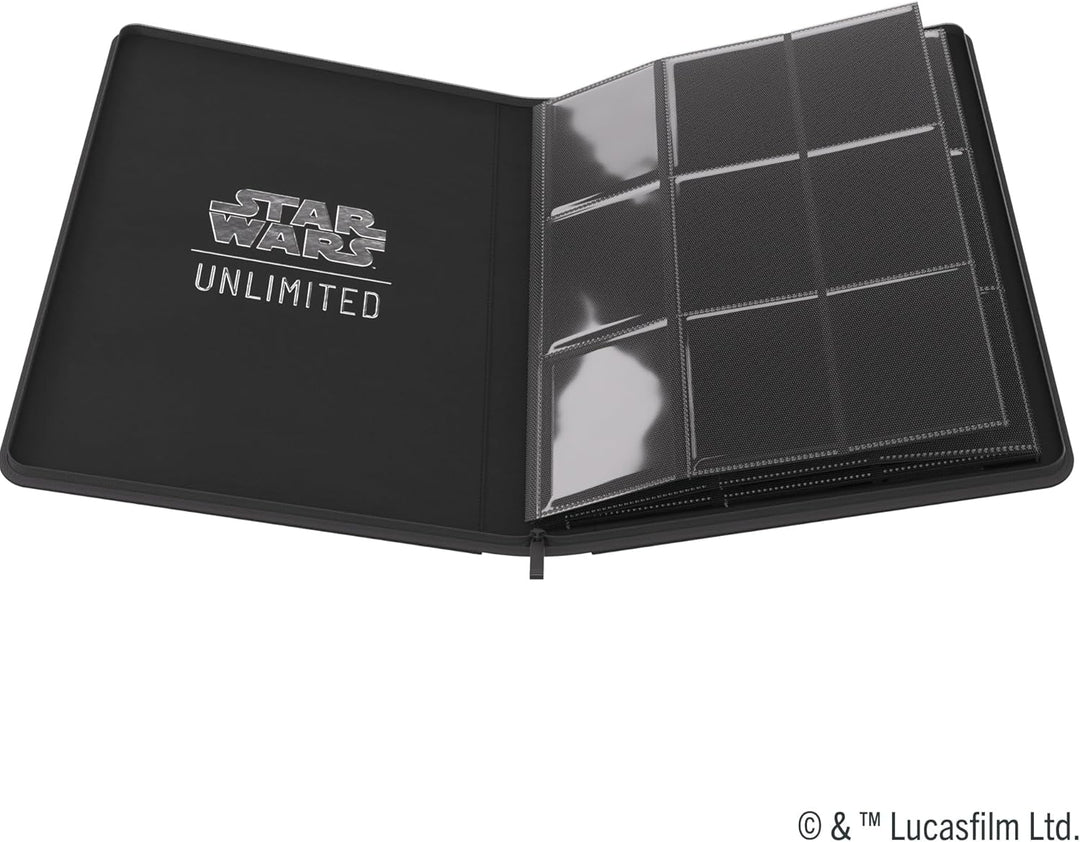 Gamegenic, Star Wars: Unlimited Zip-Up Album 18-Pocket – Black